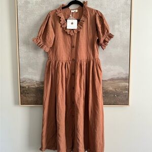 Canvas House Designs Linen Dress